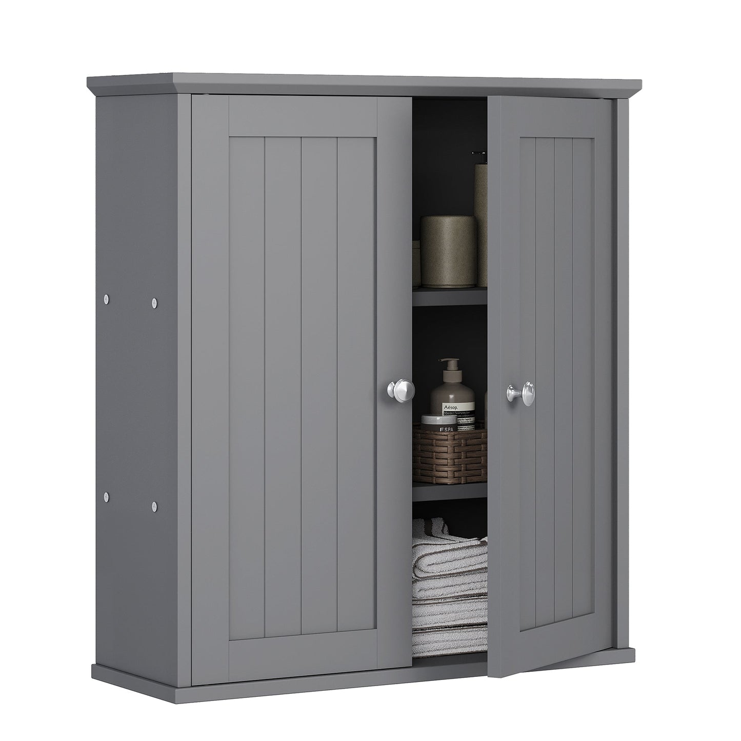 sobaniilo wholesale Bathroom Wall Cabinet with 2 Door & Shelves