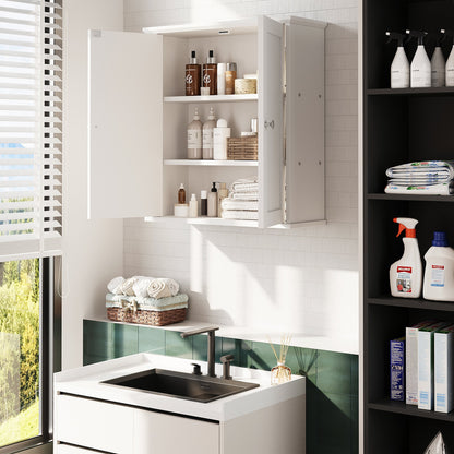 sobaniilo wholesale Bathroom Wall Cabinet with 2 Door & Shelves