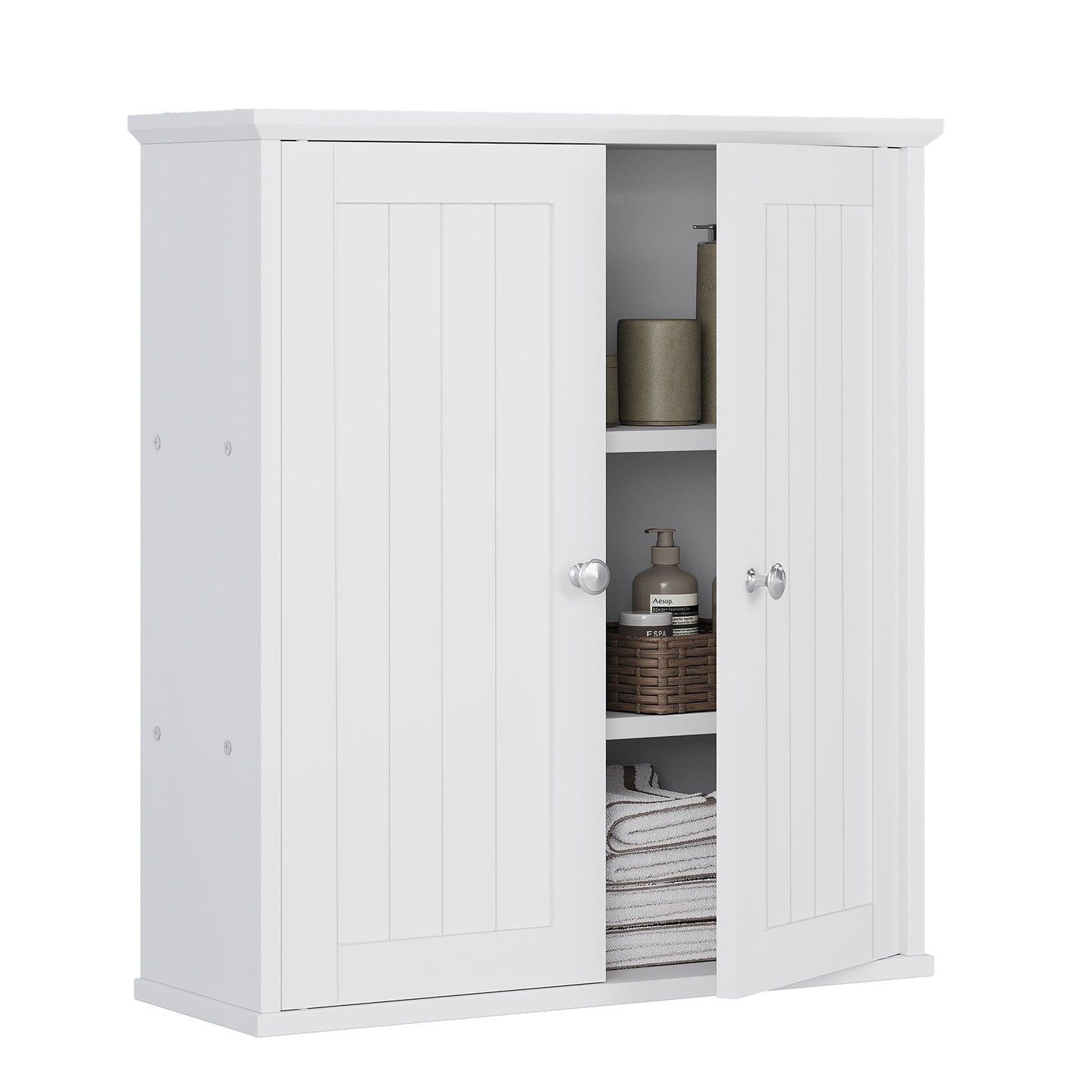 sobaniilo wholesale Bathroom Wall Cabinet with 2 Door & Shelves