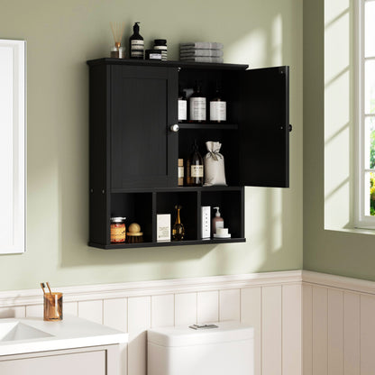 sobaniilowholesale Bathroom Wall Cabinet with 2 Door &Adjustable Shelves