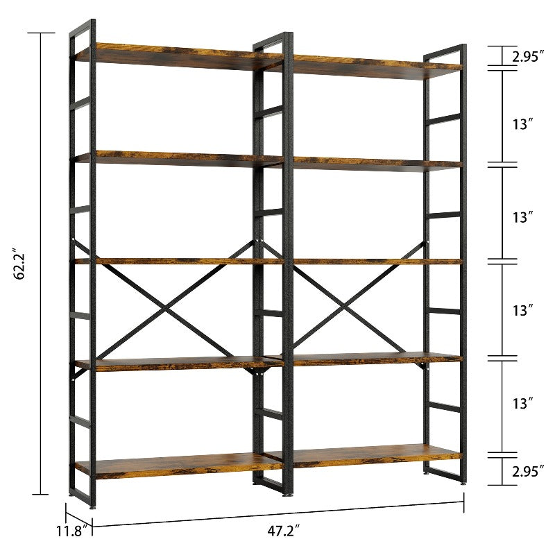 sobaniilowholesale 5-Tier Bookshelf (7254077571248)