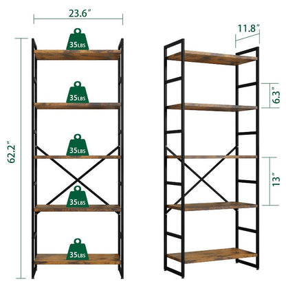 sobaniilowholesale 5-Tier Bookshelf (7254077571248)