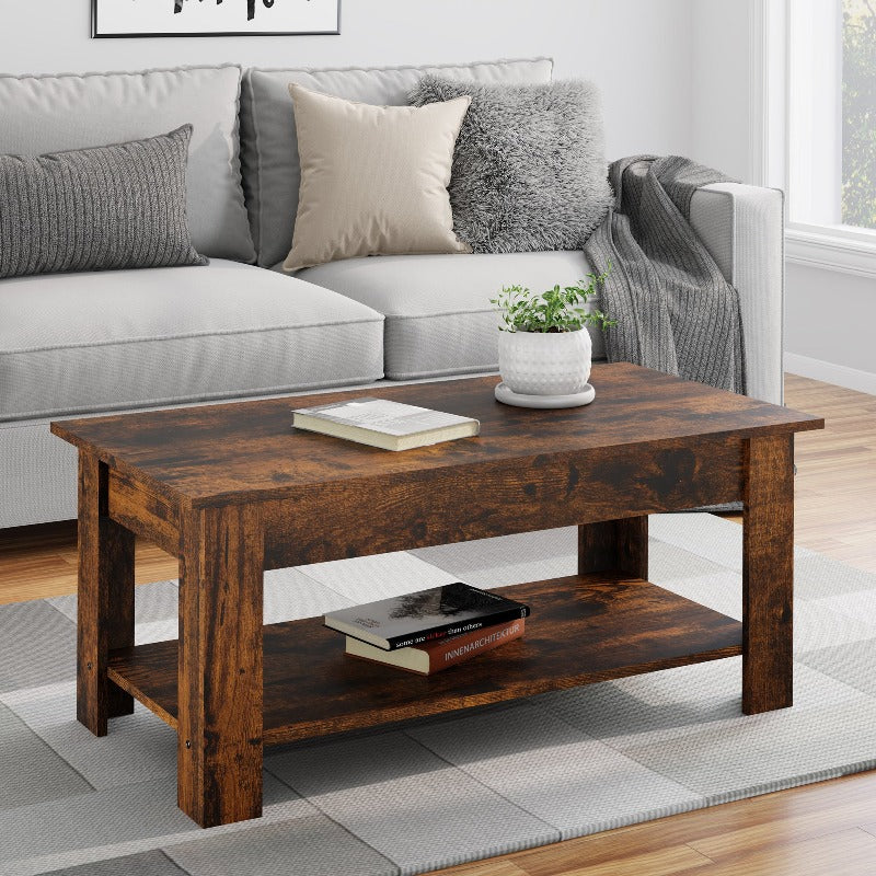 sobaniilowholesale Livingroom Lift Top Coffee Table #color_brown