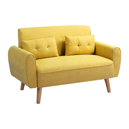 Livingroom sofa set #color_yellow