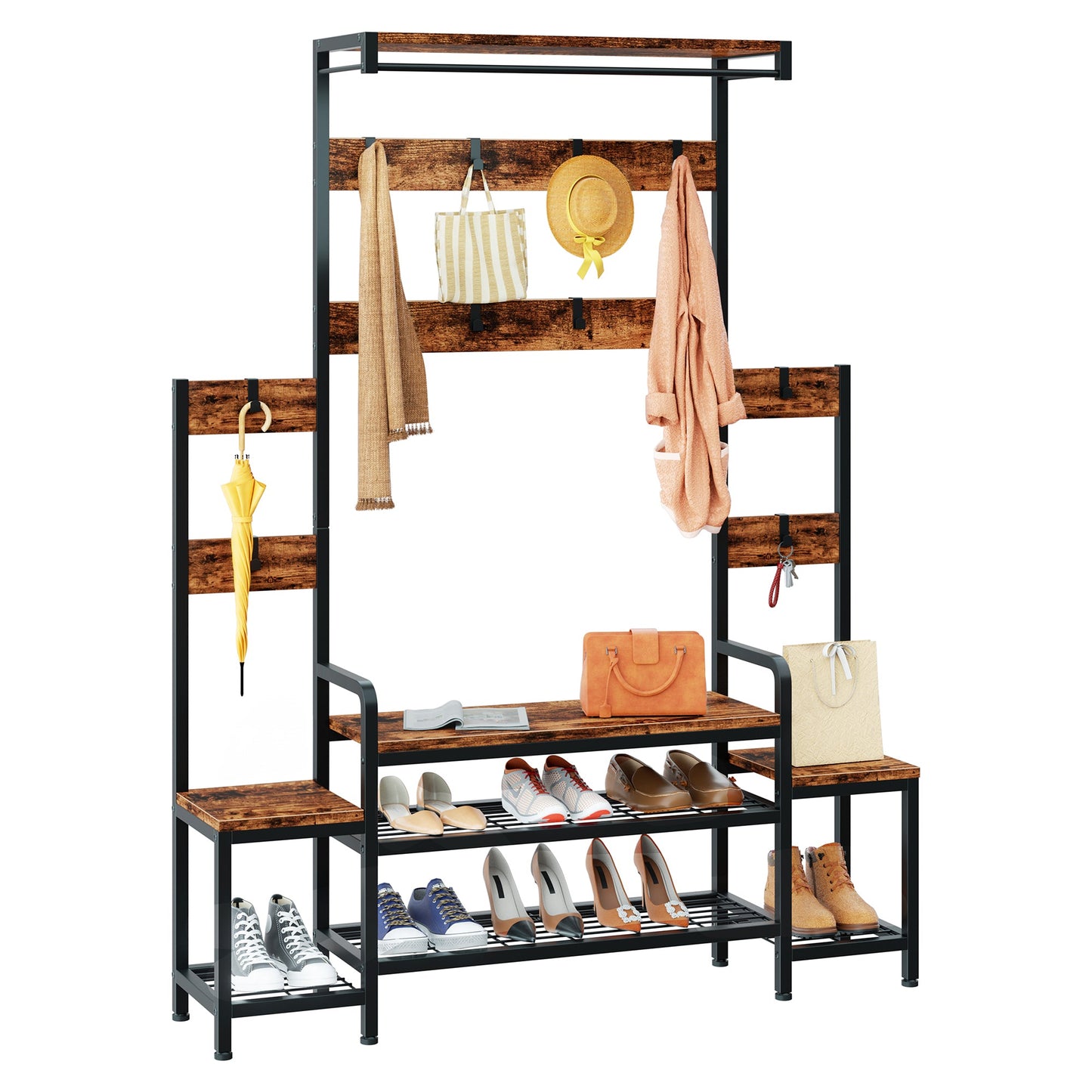 sobaniilowholesale Bakers Rack for Kitchen with Power Outlet (7436202508464)