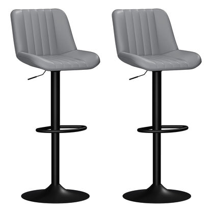 sobaniilowholesale Bar Stools Set of 2,Adjustable Leather Counter Height with High Backrest,Bar Chairs for Kitchen Island Dining¡ê?Room Bar (7562958831792)