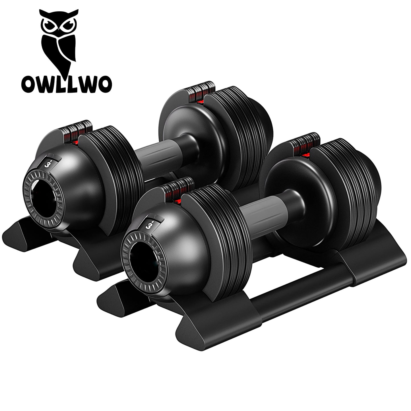 OwllwO Altler Adjustable Dumbbell - Available in 22lb