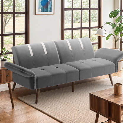 sobaniilowholesale Velvet Loveseat Sofa Couch Sofa cama for Apartments (7346697994416)