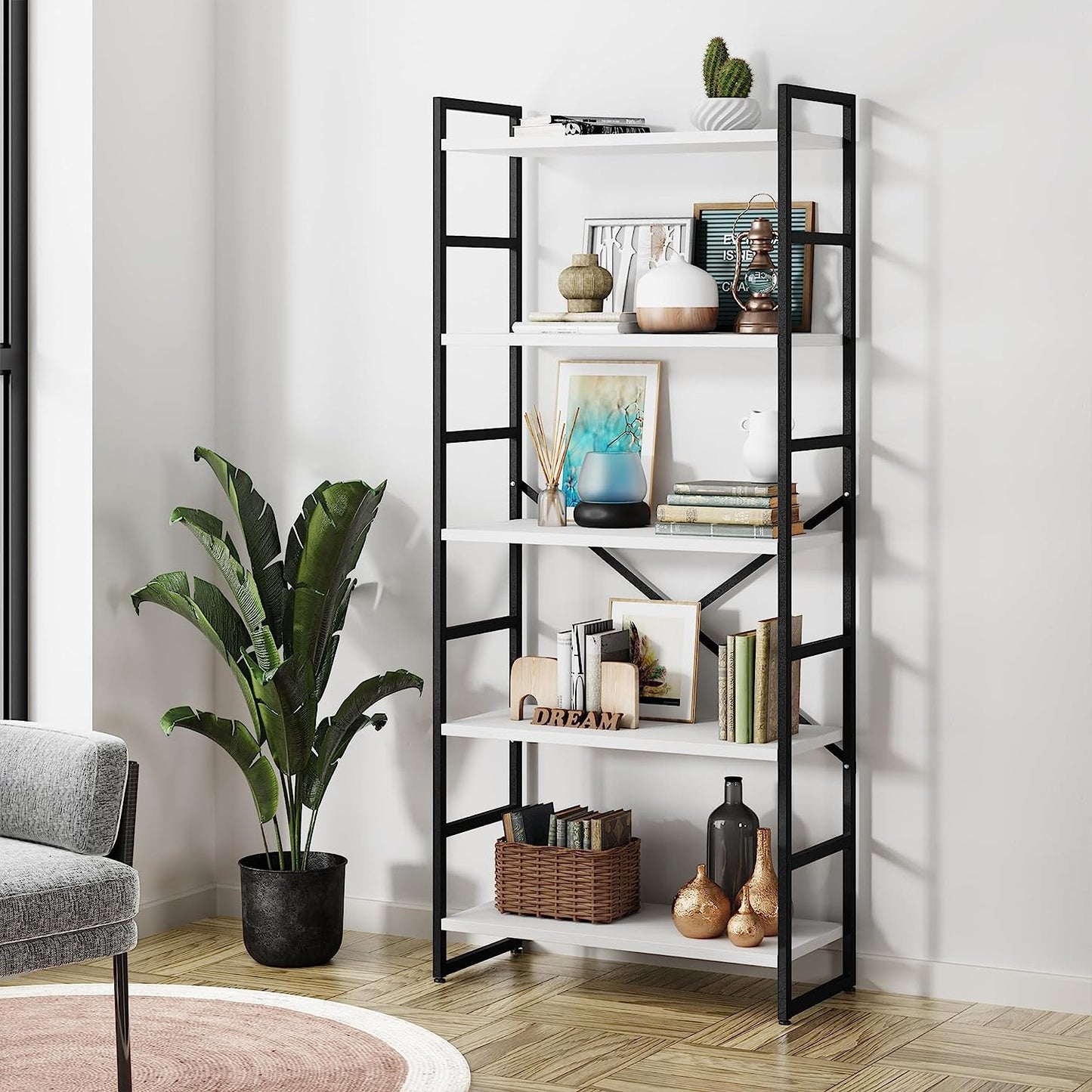 sobaniilowholesale 5-Tier Bookshelf (7254077571248)