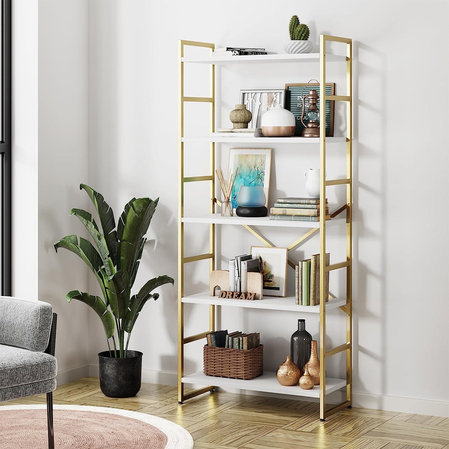 sobaniilowholesale 5-Tier Bookshelf (7254077571248)