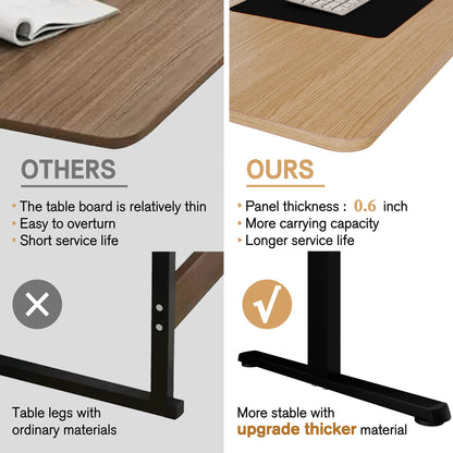 sobaniilowholesale Electric Office Ergonomic Standing Desk 1.2m / 1.4m / 1.6m With Black Metal Table Base (7709669294256)