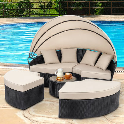 sobaniilowholesale High Configuration/Classic Garden Round Daybed (7047152697520)