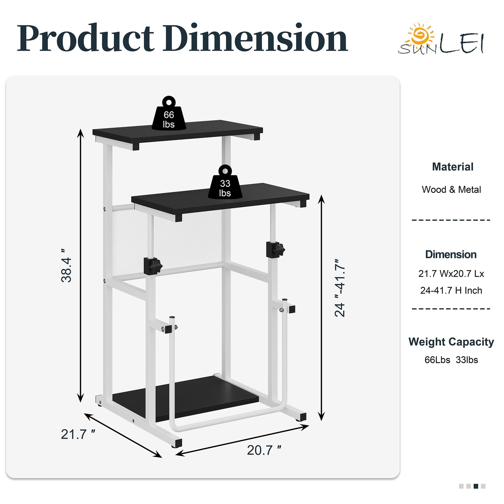 sobaniilowholesale  Home Office Computer Desk with Monitor Stand, Stable Design Writing Desk¡ꡧClearance¡ê?